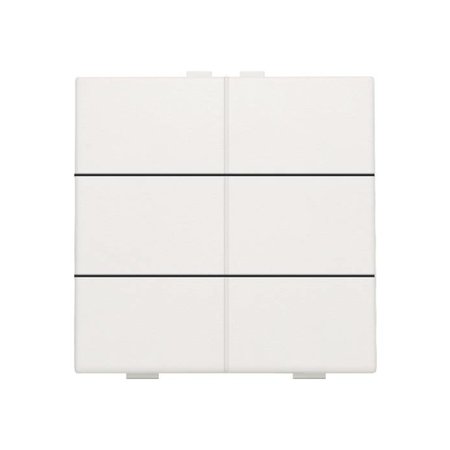 Niko Zesvoudige drukknop voor Niko Home Control, White