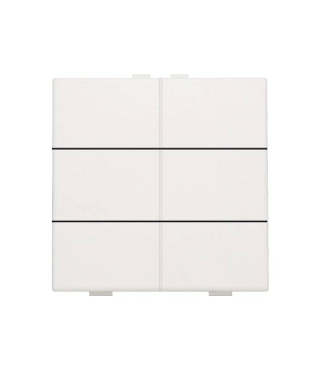 Niko Zesvoudige drukknop voor Niko Home Control, White