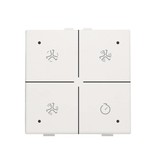 Niko Ventilatiebediening met led voor Niko Home Control, White