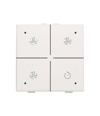 Niko Ventilatiebediening met led, White