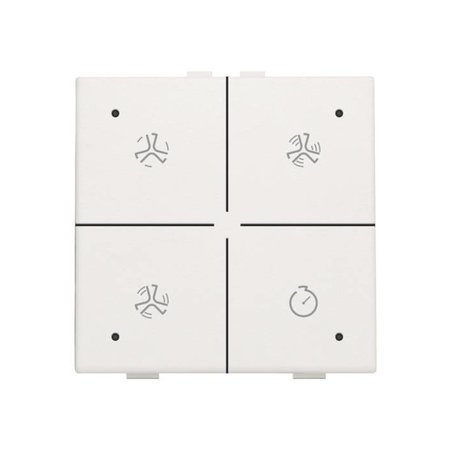 Niko Ventilatiebediening met led voor Niko Home Control, White