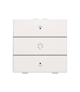 Niko Enkelvoudige dimbediening met led, White