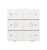 Niko Dubbele dimbediening met led voor Niko Home Control, White