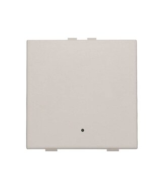 Niko Enkelvoudige drukknop met led, Light grey