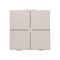Viervoudige drukknop, Light grey