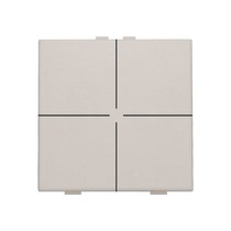 Viervoudige drukknop, Light grey