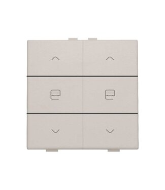 Niko Dubbele motorbediening, Light grey