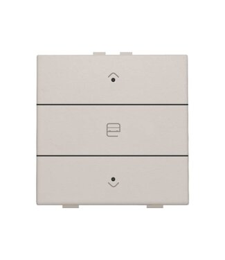 Niko Enkelvoudige motorbediening met led, Light grey