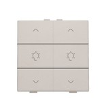 Niko Dubbele dimbediening voor Niko Home Control, Light grey