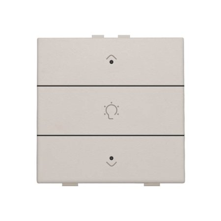 Niko Enkelvoudige dimbediening met led voor Niko Home Control, Light grey