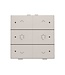 Niko Dubbele dimbediening met led voor Niko Home Control, Light grey
