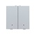 Niko Tweevoudige drukknop met led, Sterling