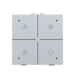 Niko Ventilatiebediening met led voor Niko Home Control,Sterling