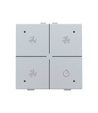 Niko Ventilatiebediening met led, Sterling