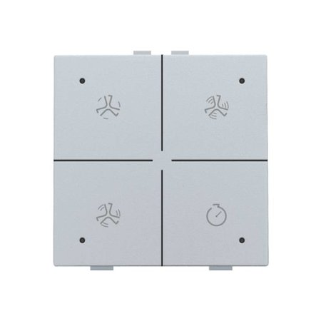 Niko Ventilatiebediening met led voor Niko Home Control,Sterling