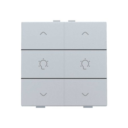 Niko Dubbele dimbediening voor Niko Home Control,Sterling