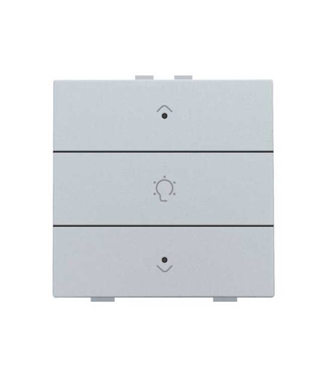 Niko Enkelvoudige dimbediening met led voor Niko Home Control, Sterling