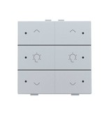 Niko Dubbele dimbediening met led voor Niko Home Control,Sterling