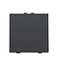 Niko Enkelvoudige drukknop met led voor Niko Home control, Anthracite