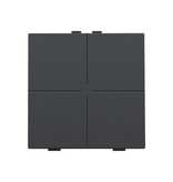 Niko Viervoudige drukknop voor Niko Home Control,Anthracite