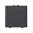 Niko Dubbele dimbediening voor Niko Home Control, Anthracite