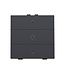 Niko Enkelvoudige dimbediening met led, Anthracite