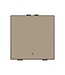 Niko Enkelvoudige drukknop met led voor Niko Home control, Bronze