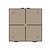 Niko Viervoudige drukknop met led, Bronze