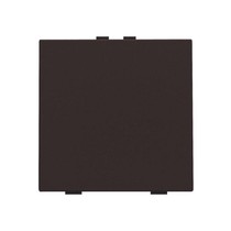 Enkelvoudige drukknop,Dark brown