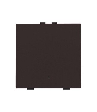 Niko Enkelvoudige drukknop met led,Dark brown Niko Enkelvoudige drukknop met led,Dark brown