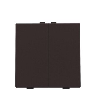 Niko Tweevoudige drukknop,Dark brown