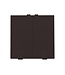Niko Tweevoudige drukknop met led voor Niko Home Control,Dark brown