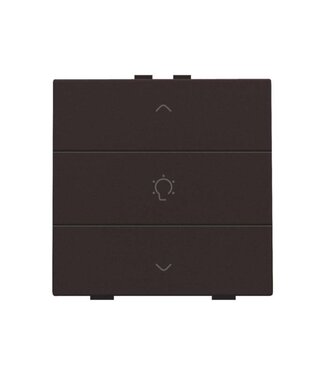 Niko Enkelvoudige dimbediening,Dark brown