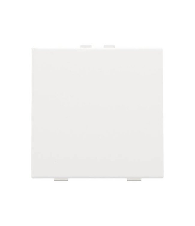 Niko Enkelvoudige drukknop voor Niko Home control, Intense White steel