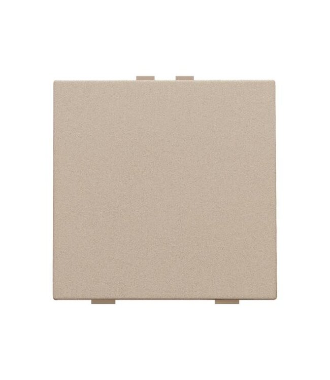 Niko Enkelvoudige drukknop voor Niko Home control, Intense Champagne steel