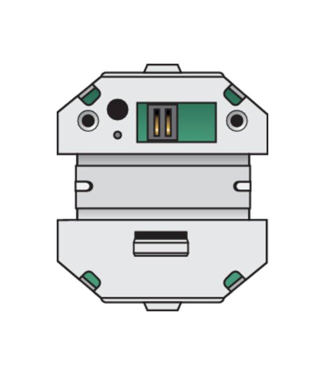 Niko Aansluitunit voor meervoudige muurprint Niko Home Control