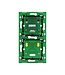 Niko Tweevoudige, verticale muurprint voor combinatie met aansluitunit, centerafstand 60mm