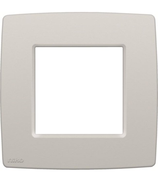 Niko Enkele afdekplaat, kleur Original light grey (Niko 102-76100)