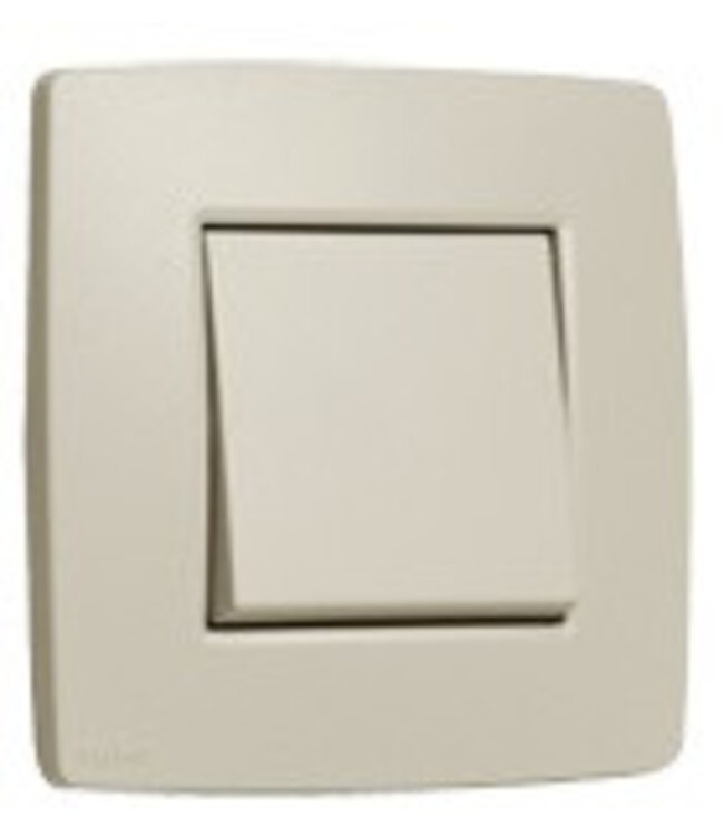 Niko Enkele afdekplaat, kleur Original light grey (Niko 102-76100)