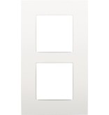 Niko Tweevoudige verticale afdekplaat, kleur Intense white (Niko 120-76200)