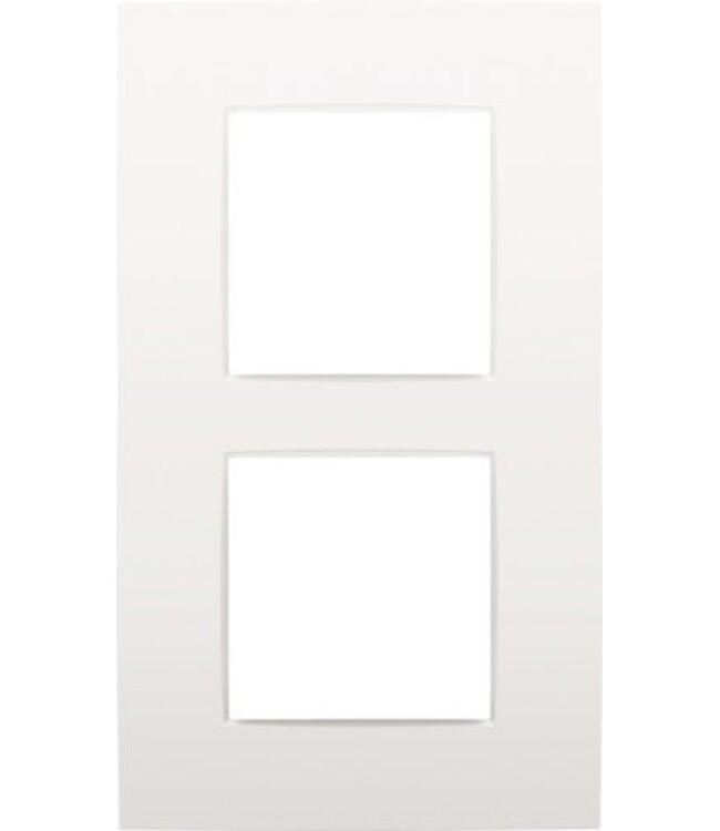 Niko Tweevoudige verticale afdekplaat, kleur Intense white (Niko 120-76200)