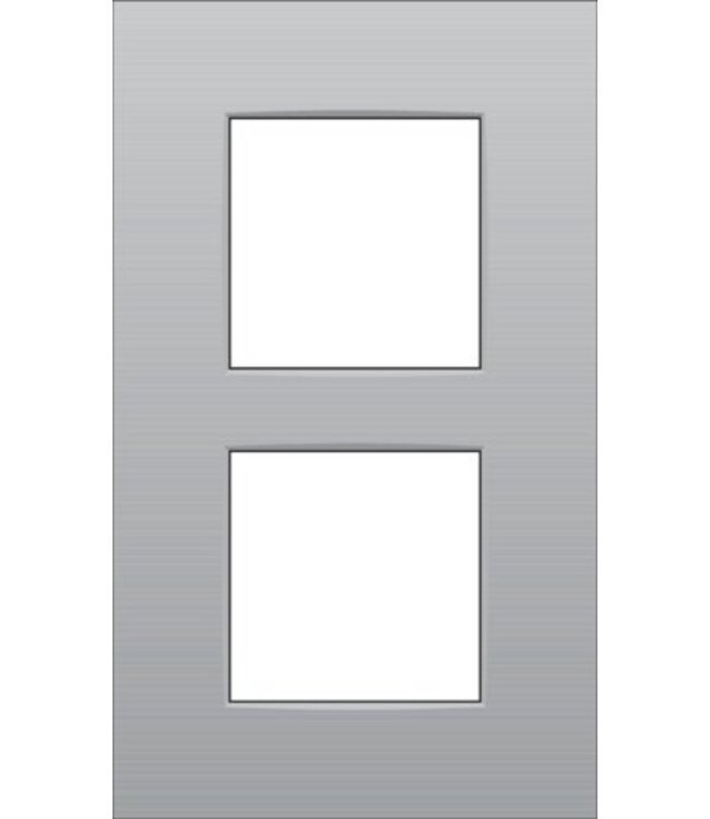 Niko Tweevoudige verticale afdekplaat, kleur Intense sterling