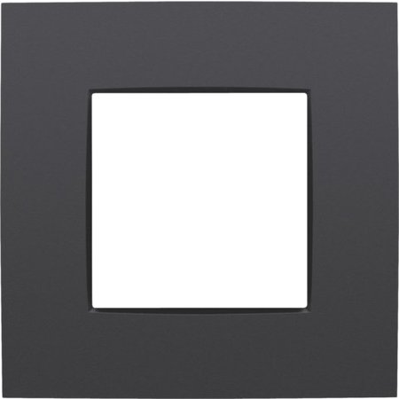 Niko Enkele afdekplaat, kleur Intense anthracite