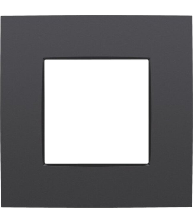 Niko Enkele afdekplaat, kleur Intense anthracite