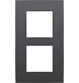 Niko Tweevoudige verticale afdekplaat, kleur Intense anthracite