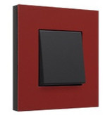Niko Enkele afdekplaat, kleur Pure natural red (Niko 152-76100)