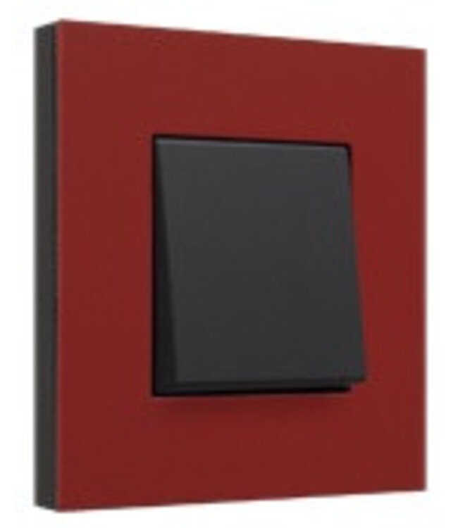 Niko Enkele afdekplaat, kleur Pure natural red (Niko 152-76100)