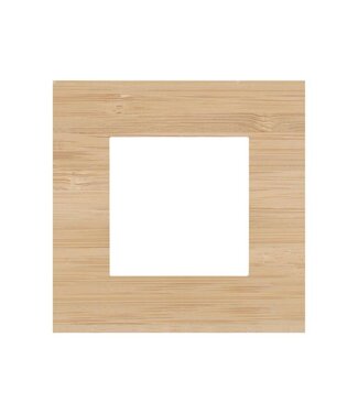 Niko Enkele afdekplaat, kleur Pure bamboo (Niko 156-76100)