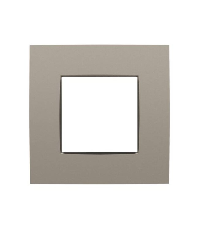 Niko Enkele afdekplaat, kleur Intense bronze