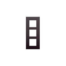 Drievoudige verticale afdekplaat, anthracite